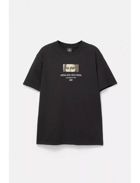 Siyah La Gioconda t-shirt