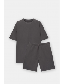 Basic bermuda ve t-shirt paketi