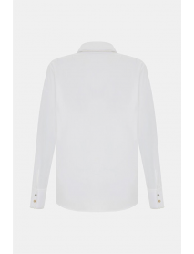 BEYAZ UZUN KOLLU GÖMLEK