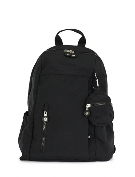 Lumberjack KRKL BASIC BZKLU SRT 5PR Siyah Kadın Sırt Çantası