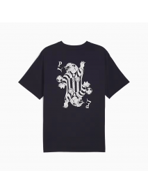 GRAPHIC Card Play Erkek Geniş Kesim Tişört