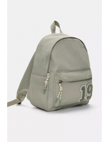 Naylon yama detaylı sırt çantası