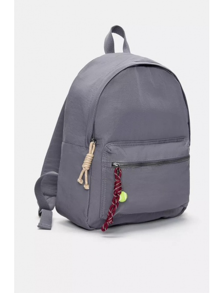 Naylon süslemeli sırt çantası