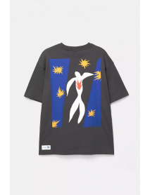 Henri Matisse işlemeli tişört