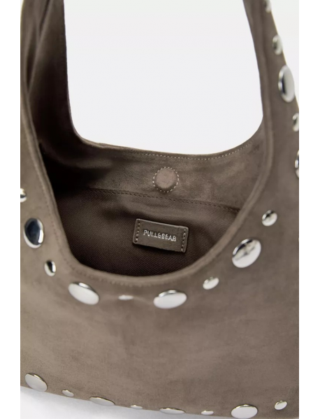 Zımba detaylı kol çantası