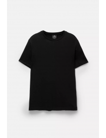 Kısa kollu basic pamuklu t-shirt