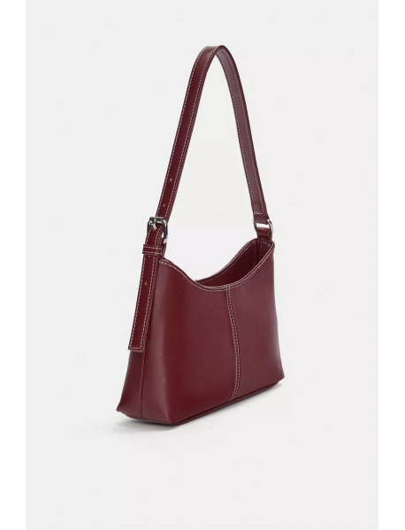 Dikiş detaylı kol çantası