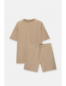 Basic bermuda ve t-shirt paketi