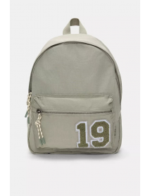 Naylon yama detaylı sırt çantası