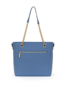 Açık Mavi Omuz Çantası