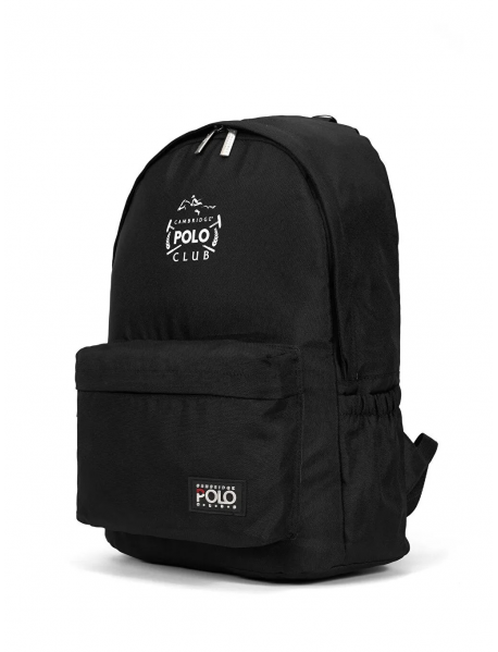 Siyah Urban Ön Bölmeli Unisex Sırt Çantası