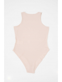 Kadın Halter Yaka Çıtçıtlı Body 972 