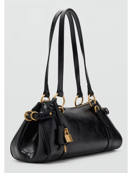 Charmlı bowling omuz çantası 