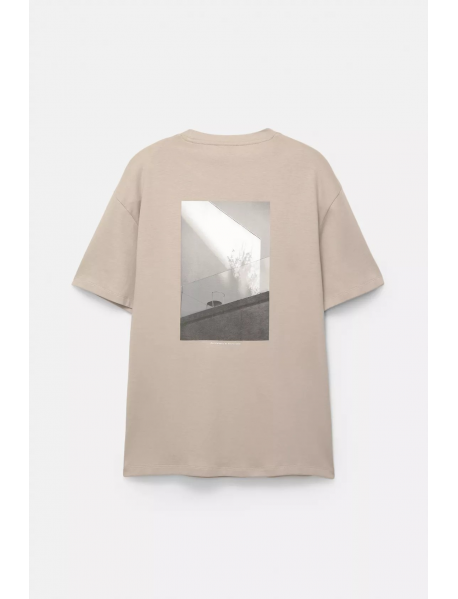 Gloria Silva fotoğraflı t-shirt