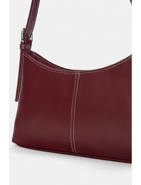 Dikiş detaylı kol çantası