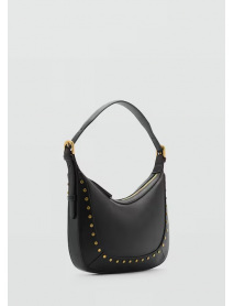 Küçük zımbalı omuz çantası Üstü çizili 