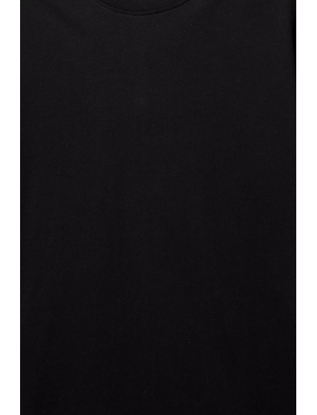 Kısa kollu basic pamuklu t-shirt