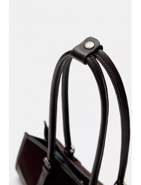 Tokalı kol çantası