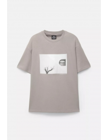 Gloria Silva fotoğraf baskılı t-shirt