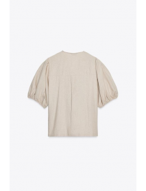 KETEN BAĞCIKLI BLUZ