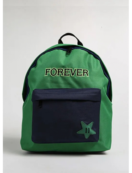 Forever Cultivate Yeşil-Mavi Kadın Sırt Çantası IM465-1B