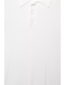 Kısa kollu triko polo t-shirt