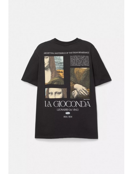 Siyah La Gioconda t-shirt