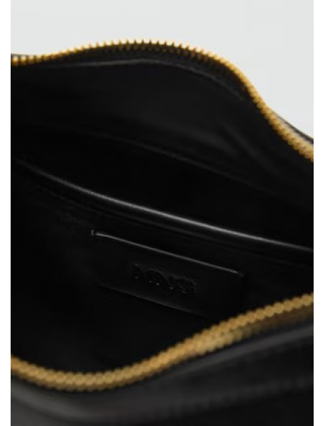 Küçük zımbalı omuz çantası Üstü çizili 