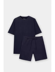 Basic bermuda ve t-shirt paketi