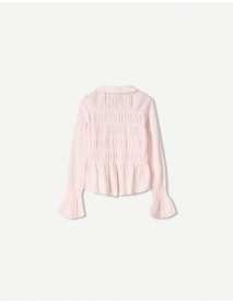 Büzgülü rustik gömlek