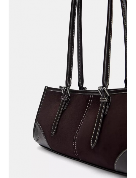 Tokalı kol çantası