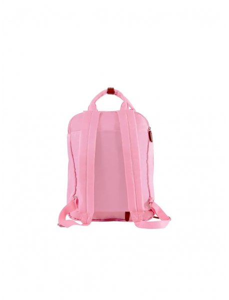 Cats Laptop Kadın Sırt Çantası, Fermuar Detaylı, Geniş Hacimli, Su Geçirmez, Pembe