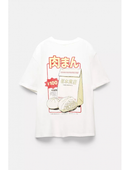 Bilet baskılı SAKAMOTO DAYS t-shirt