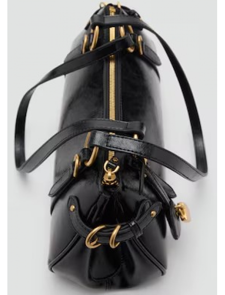 Charmlı bowling omuz çantası 