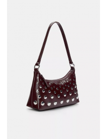 Zımba detaylı kol çantası