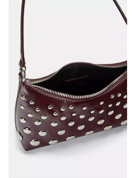 Zımba detaylı kol çantası