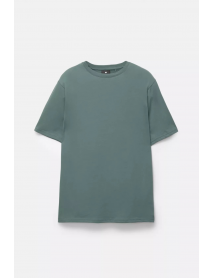 Kısa kollu basic pamuklu t-shirt