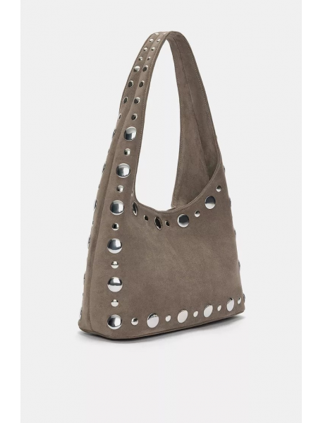 Zımba detaylı kol çantası